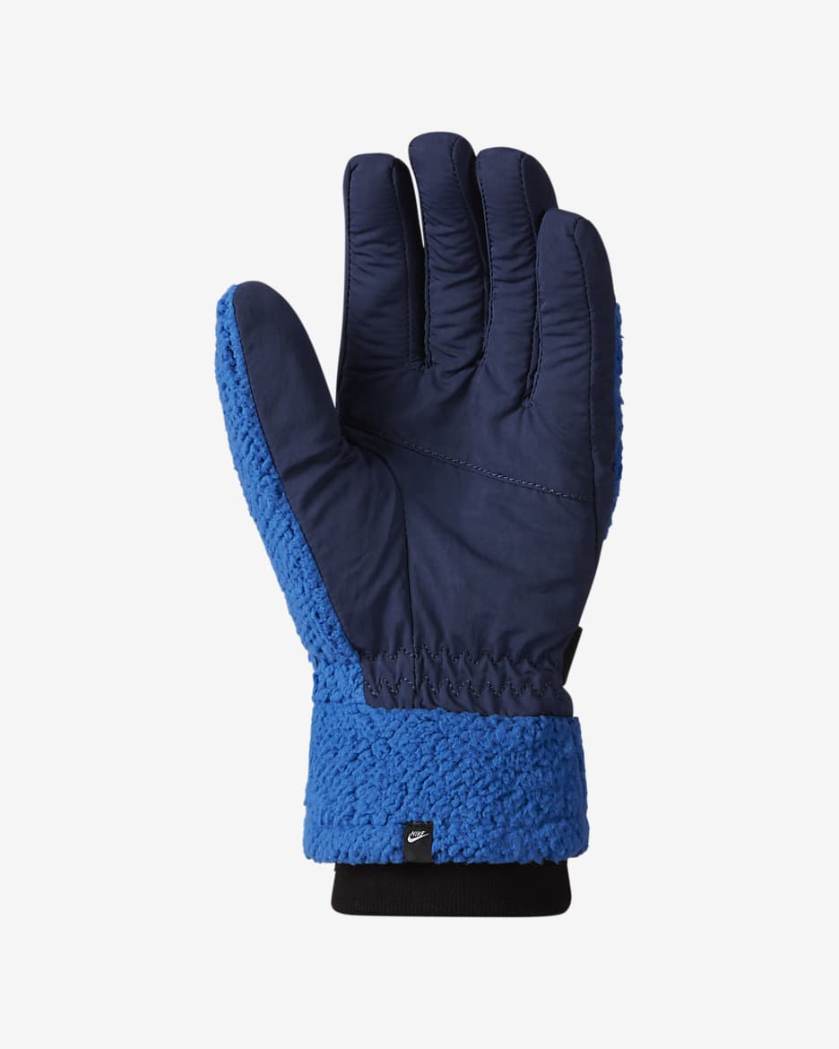 Blue nike gloves best sale